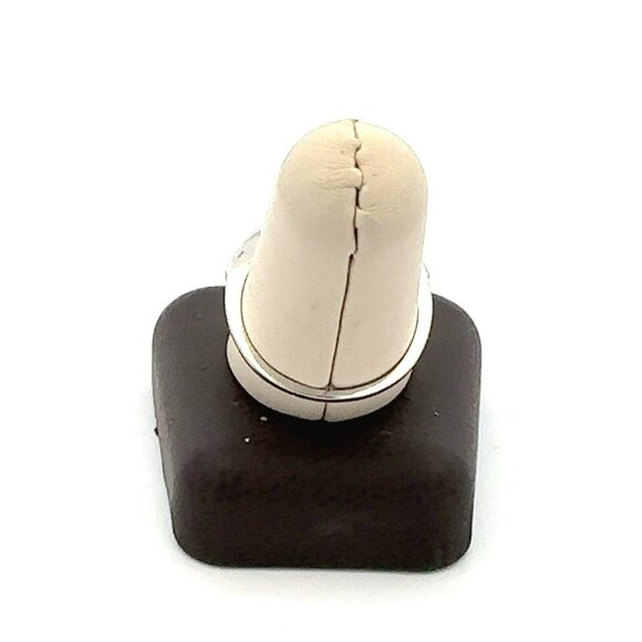 Designer SJ Sterling Silver &‎ Cubic Zirconia Size 10 Ring! 118 - Picture 3 of 6